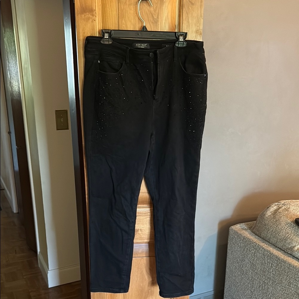Judy Blue Black Studded Pants